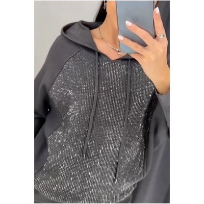 🍂 Wyprzedaż sezonowa ❄️ Damska bluza z kapturem + spodnie do joggingu