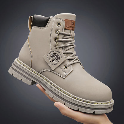 [Idealny prezent] Męskie klasyczne buty motocyklowe w stylu vintage