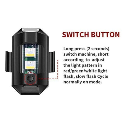 🔥Lampa ostrzegawcza przed wybuchem do centralnych sieci samochodowych i motocyklowych