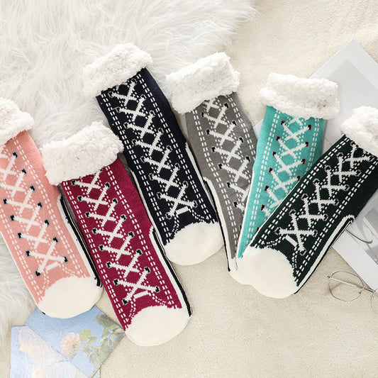 ✨Oferta zimowa💖Ultra grube domowe skarpetki wykonane z kaszmiru