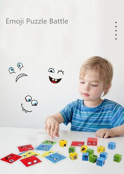 💖Gorące 50% zniżki 💖 Rodzinna gra logiczna 5D zmieniająca twarze