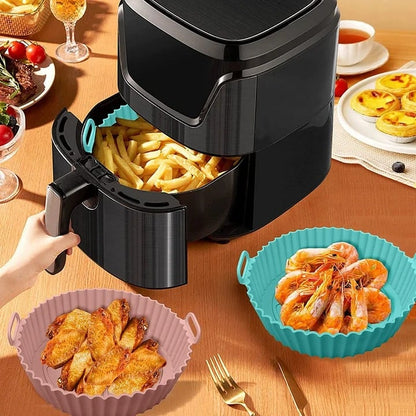 🔥Kup 1, drugi gratis!🔥 Silikonowa blacha do pieczenia do frytownicy powietrznej 🥘