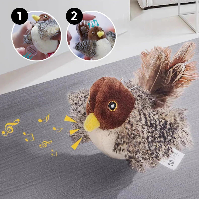 🐱 ZAKTUALIZOWANA ZABAWKA DLA KOTA POLICZKUJĄCEGO🐦