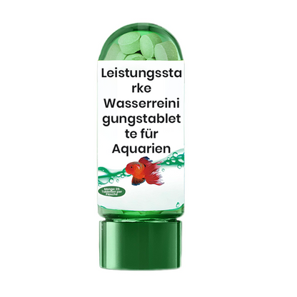 🐠Skuteczna tabletka do oczyszczania wody akwariowej