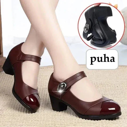 Damskie buty typu Mary Jane w stylu vintage - doskonały komfort i styl retro