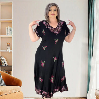 🌺Sukienka z dekoltem w serek dla kobiet