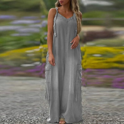 🔥 TYLKO DZIŚ! Kombinezon oversize z kieszeniami | -20% na kolekcję letnią