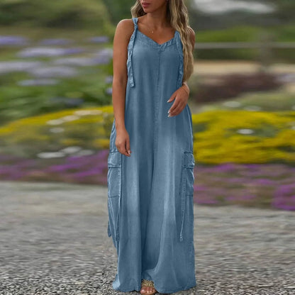 🔥 TYLKO DZIŚ! Kombinezon oversize z kieszeniami | -20% na kolekcję letnią