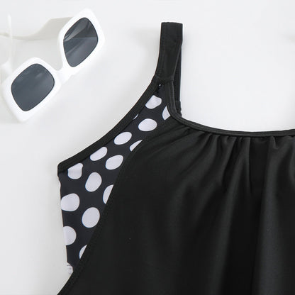 👙Dwuczęściowy damski kostium kąpielowy w groszki✨