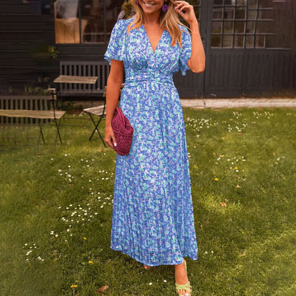 🎉【S-3XL】💃 Słodkie sukienki vintage w kwiaty dla kobiet🌹