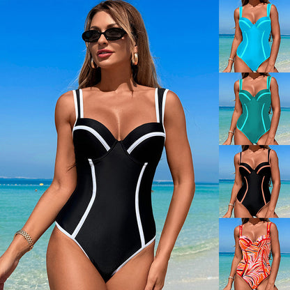 🏖️Szczupły seksowny jednoczęściowy kostium kąpielowy👙