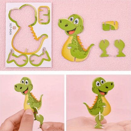 🎁Ostatni dzień promocji - 50% zniżki🔥Edukacyjne puzzle 3D z kreskówek z 2025 roku