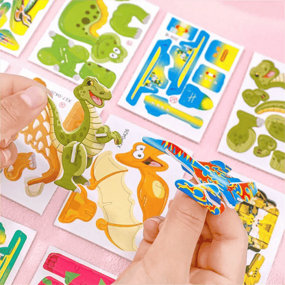 🎁Ostatni dzień promocji - 50% zniżki🔥Edukacyjne puzzle 3D z kreskówek z 2025 roku