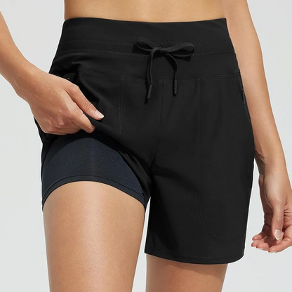 🔥🩳【S-3XL】Damskie szorty sportowe z kieszeniami