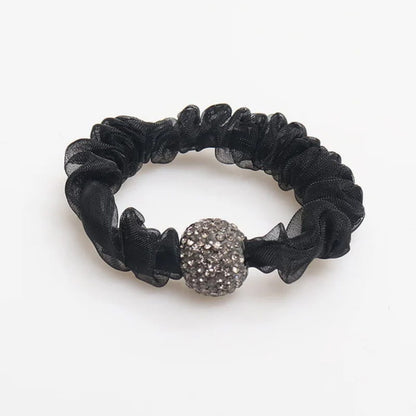 🔥✨Kup 1, a 2 dostaniesz gratis💕Eleganckie gumki do włosów z kryształkami