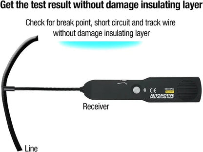 🔧 Cyfrowy tester obwodów samochodowych – Wykrywa zwarcia i przerwy, z alarmem dźwiękowym | DIY, warsztat & flota 🚗📊⚡