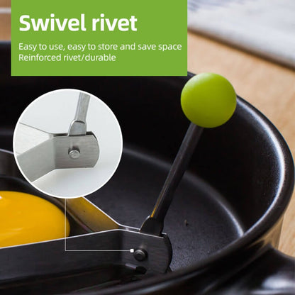 🍳Formy do jajek sadzonych ze stali nierdzewnej💖