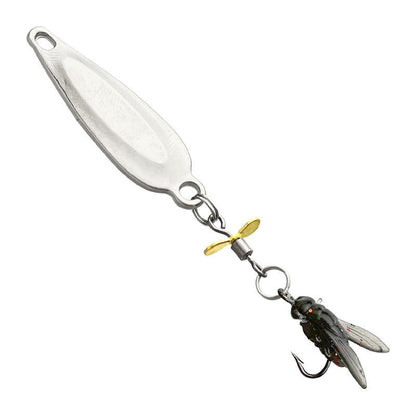 🎣🐟 Metalowa przynęta wędkarska z śmigłem do połowu ryb