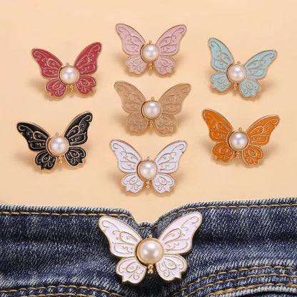 🦋Odpinana klamra regulacyjna w pasie z motylkiem👖