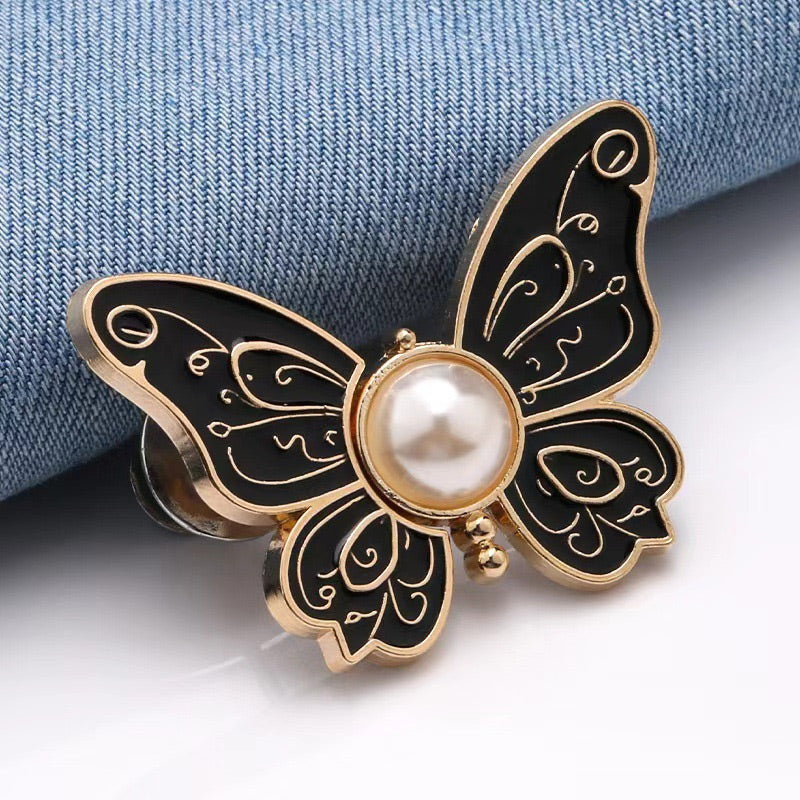 🦋Odpinana klamra regulacyjna w pasie z motylkiem👖