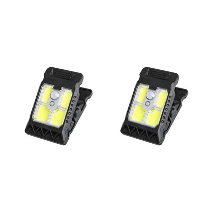 💡 Zewnętrzna lampa solarna z klipsem i czujnikiem ruchu 🔥Kup 2 sztuki, a 1 dostaniesz gratis