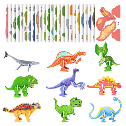 🎨Edukacyjne puzzle 3D dla dzieci
