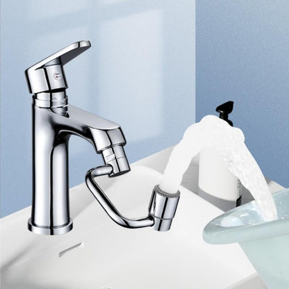 Obrotowa bateria łazienkowa z wysięgnikiem 360° i napowietrzaczem – przedłużany wylew, ochrona przed rozpryskami i wygodne mycie twarzy! 🚰💧