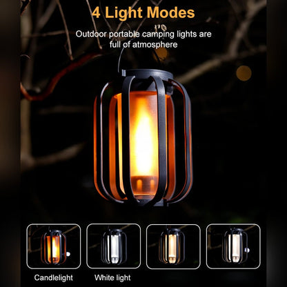 Zewnętrzna lampa solarna kempingowa o klasie ochrony IPX65