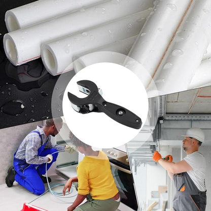 🔧 Klucz nastawny z grzechotką do rur, obsługiwany jedną ręką 👨‍🔧