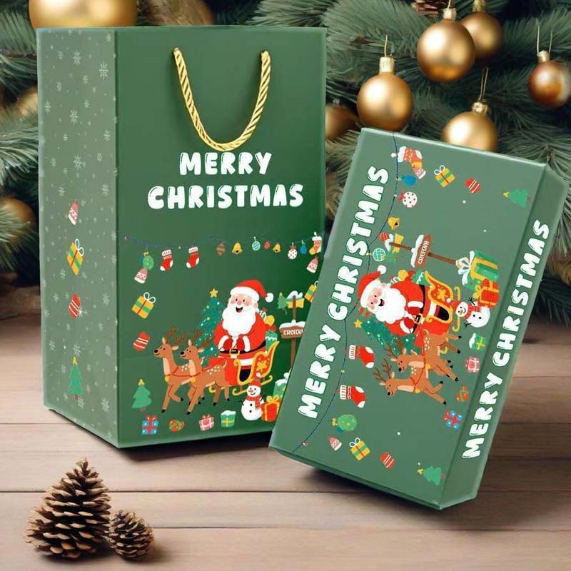 🎅 Unikalne składane pudełko na prezent świąteczny🎄✨
