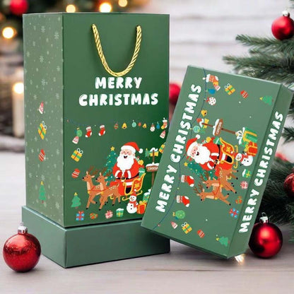 🎅 Unikalne składane pudełko na prezent świąteczny🎄✨