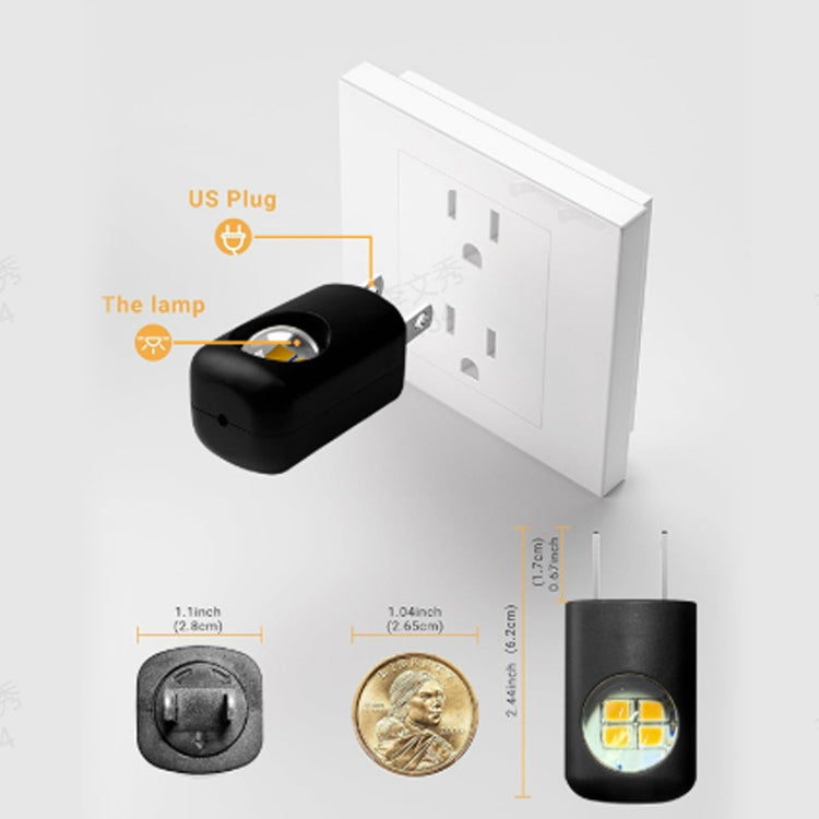 ⚡Inteligentna lampka nocna LED z automatyczną kontrolą jasności
