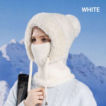 🎁W zestawie: 📿Naszyjnik z różami gratis❄️🔥Zimowa kominiarka 3 w 1 dla kobiet
