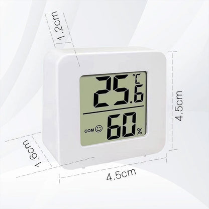 🌡️Precyzyjny miernik temperatury i wilgotności 2 w 1 z wyświetlaczem cyfrowym⏰
