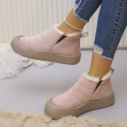 💖Wodoodporne buty zimowe z miękką podeszwą i bawełnianą podszewką