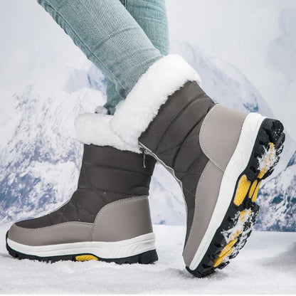 【EU36-42】❄️Zimowe damskie buty z PU z bawełnianą wyściółką i polarową podszewką