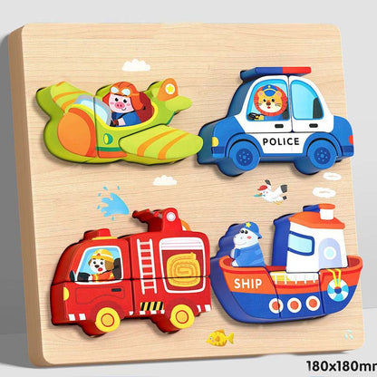 🔥Kup 2 i otrzymaj 2 gratis🦖Edukacyjne puzzle 3D z drewna