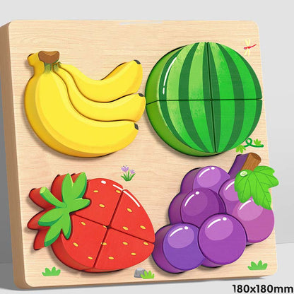 🔥Kup 2 i otrzymaj 2 gratis🦖Edukacyjne puzzle 3D z drewna