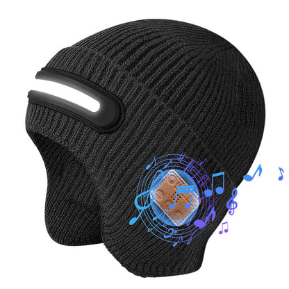 Ładowana Czapka z Diodami LED i Bluetooth