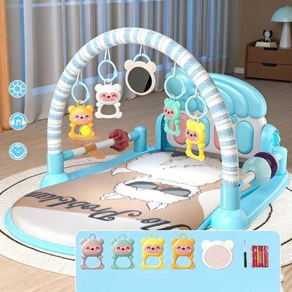 🎁Mata do zabawy z muzycznym pianinkiem dla niemowląt 3 w 1