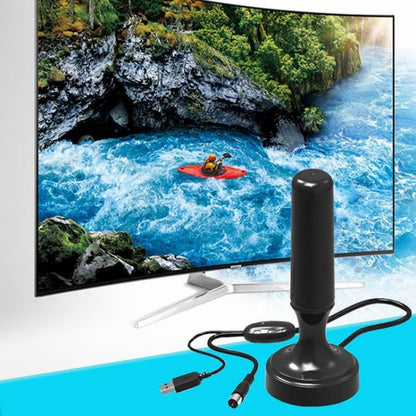 Zewnętrzna antena telewizji cyfrowej ze wzmacniaczem