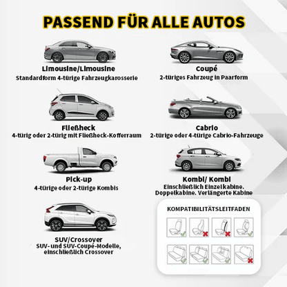 🚗 Oddychające i antypoślizgowe bawełniane pokrowce na fotele samochodowe | Wygodne przez cały rok, uniwersalny rozmiar