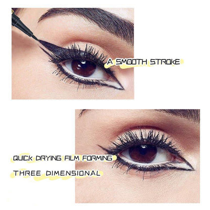 🔥1+1 gratis✨Trwały, wodoodporny eyeliner w płynie – koniec z rozmazywanym eyelinerem!