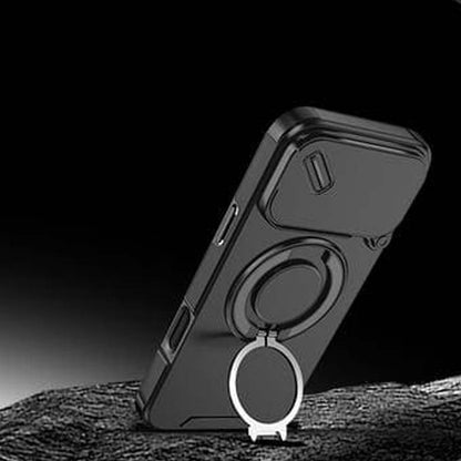 🔥Magnetyczne etui na telefon z podstawką w kształcie pierścienia do iPhone'a✨