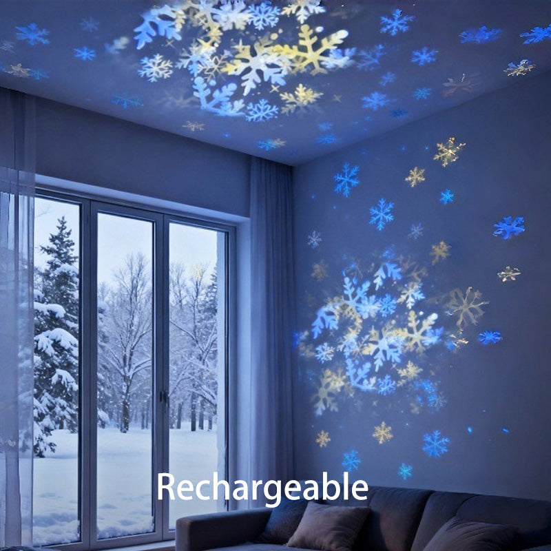 ✨Dynamicznie obracająca się lampa projekcyjna LED