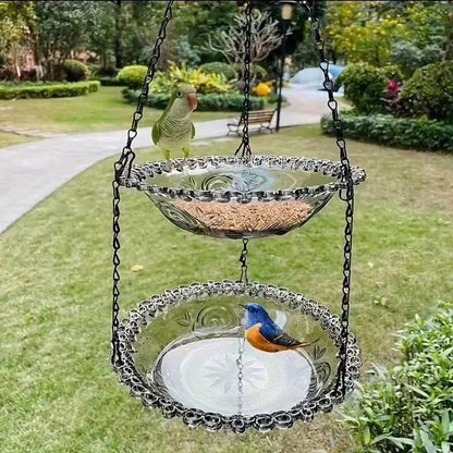 🐦Wiszący karmnik dla ptaków i wanna w stylu vintage