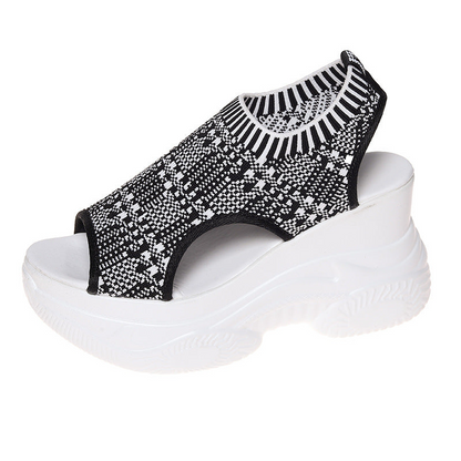 💥【EU34-40】❄️ Damskie sandały z odkrytym obcasem ✨ | Konstrukcja z paskiem na klips, lekka podeszwa - stylowe i wygodne na lato ☀️👡