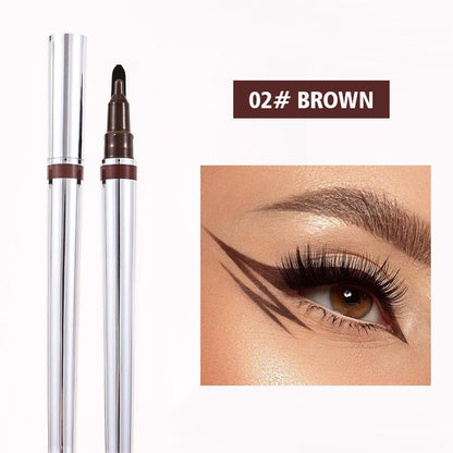🔥1+1 gratis!!🌟 Szybkoschnący, wodoodporny, nierozmazujący się kremowy eyeliner