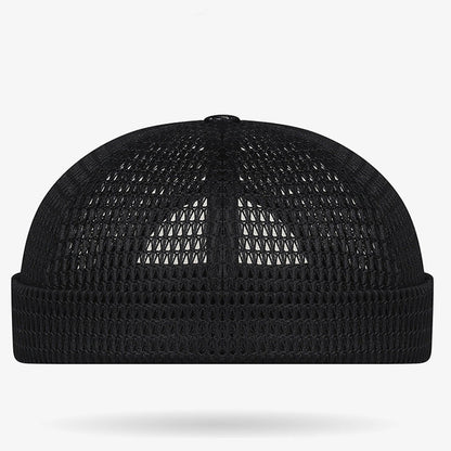🧢🢊Lekka czapka z oddychającej siateczki bez daszka