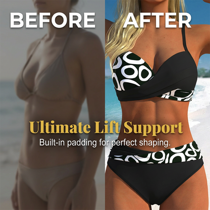 👙 50% ZNIŻKI PRZEZ OGRANICZONY CZAS! ✨ Dwuczęściowy komplet bikini push-up dla kobiet